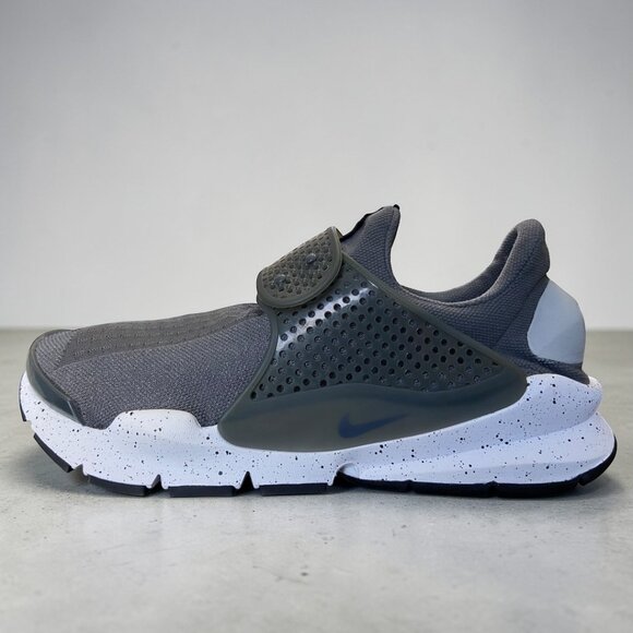 Nike Sock Dart (2016) Wolf Grey Pink Blast Mens Shoes Size 12 NEW 819686 003